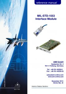 MIL-STD-1553 Reference Manual BSP 11