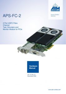 APS-FC Hardware Manual