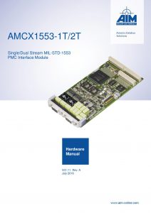 AMCX1553-nT Hardware Manual