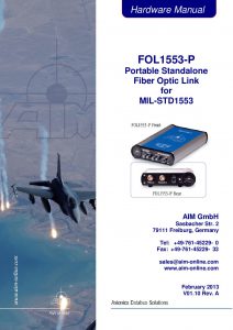 FOL1553-P Hardware Manual