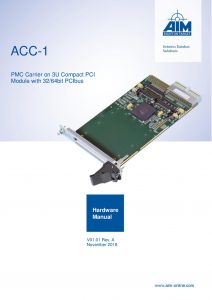 ACC-1 Hardware Manual