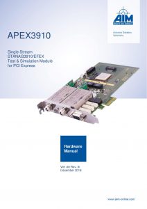 APEX3910 Hardware Manual