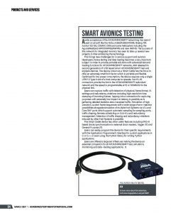 Smart Avionics Testing with AFDX/ARINC664P7