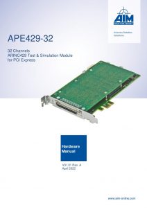 APE429-32 Hardware Manual