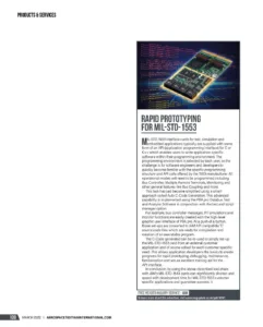 Rapid Prototyping for MIL-STD-1553