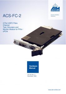 ACS-FC Hardware Manual