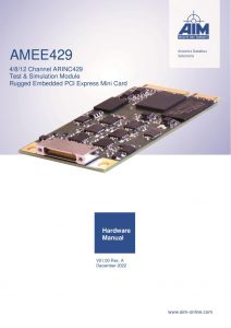AMEE429 Hardware Manual