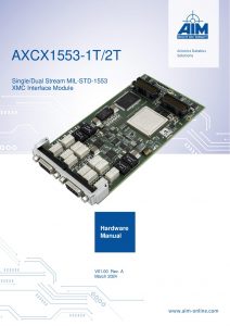 AXCX1553 Hardware Manual