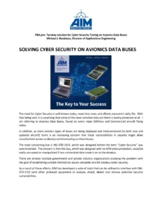 MIL-STD-1553 Cybersecurity